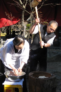 餅つき