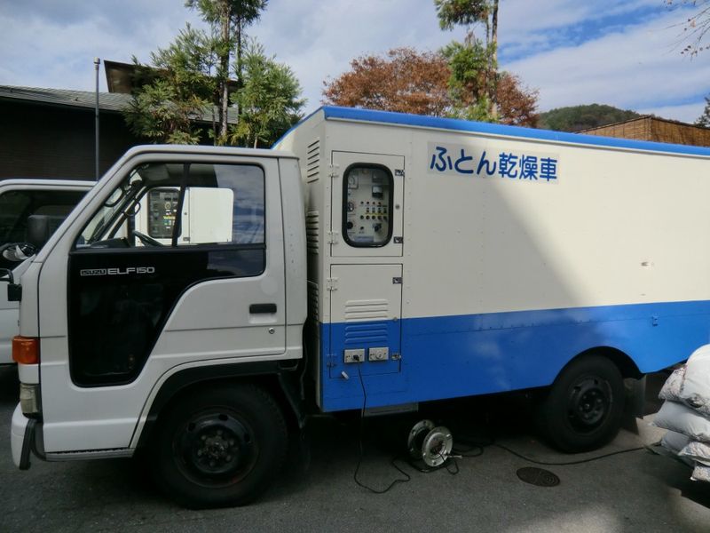 布団除菌乾燥車